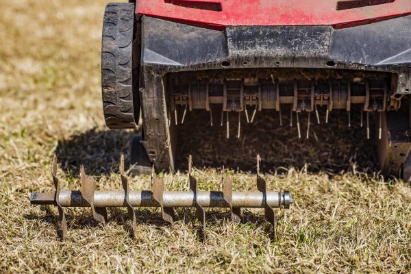 Springtime Lawn Aeration